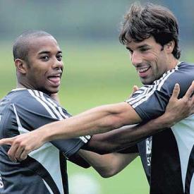 rooy  et  robinho